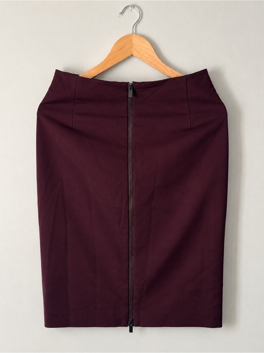 Reserved Burgundy Pencil Skirt – Size EU 36 / UK 8